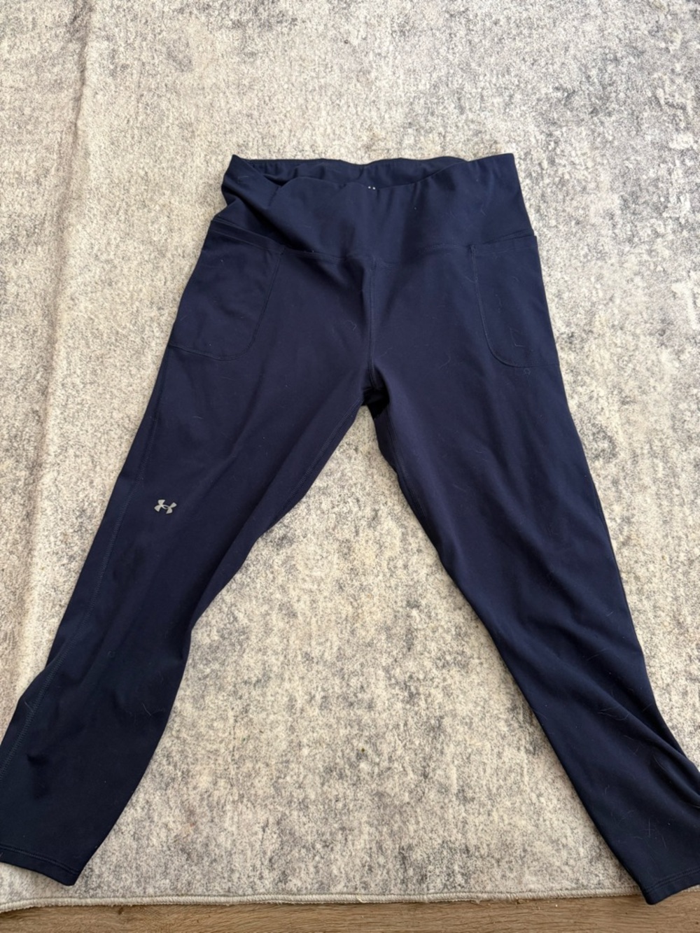 Under Armour Navy Blue Performance Leggings